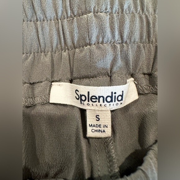 Splendid 100% Silk Naya Jogger Pants Size Small - Picture 14 of 14